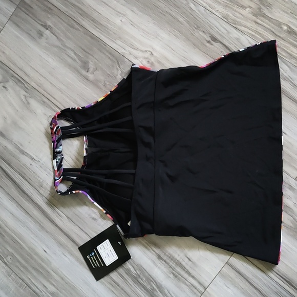 MAZU SWIM | strappy tankini swim bathing suit top - Picture 4 of 9